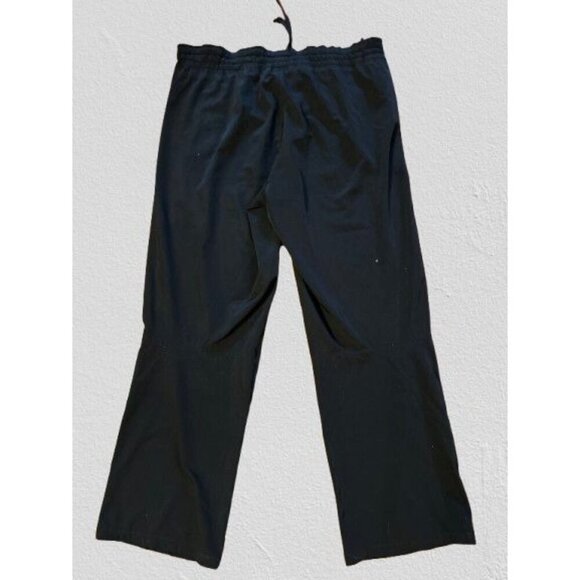Marithé + François Girbaud Womens Drawstring Black Pants Made In Italy Size 27 - Picture 4 of 9